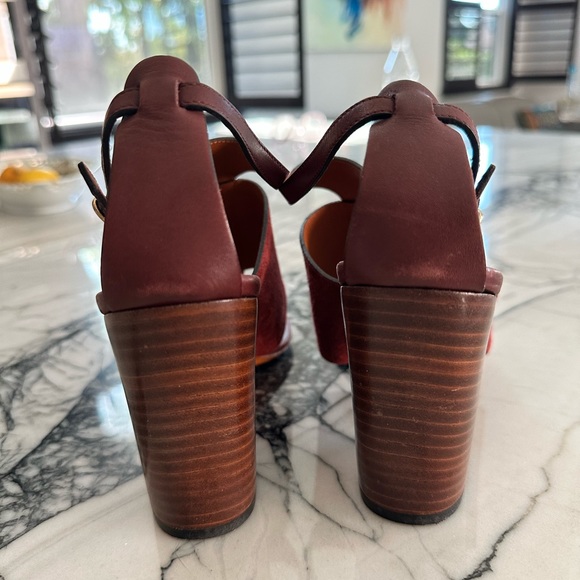 Celine stacked heels. Size 7 1/2. - Picture 3 of 4